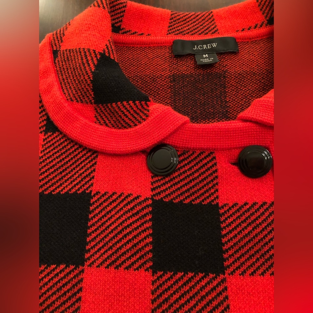 J. Crew Double Breasted Sweater Jacket - Picture 7 of 14
